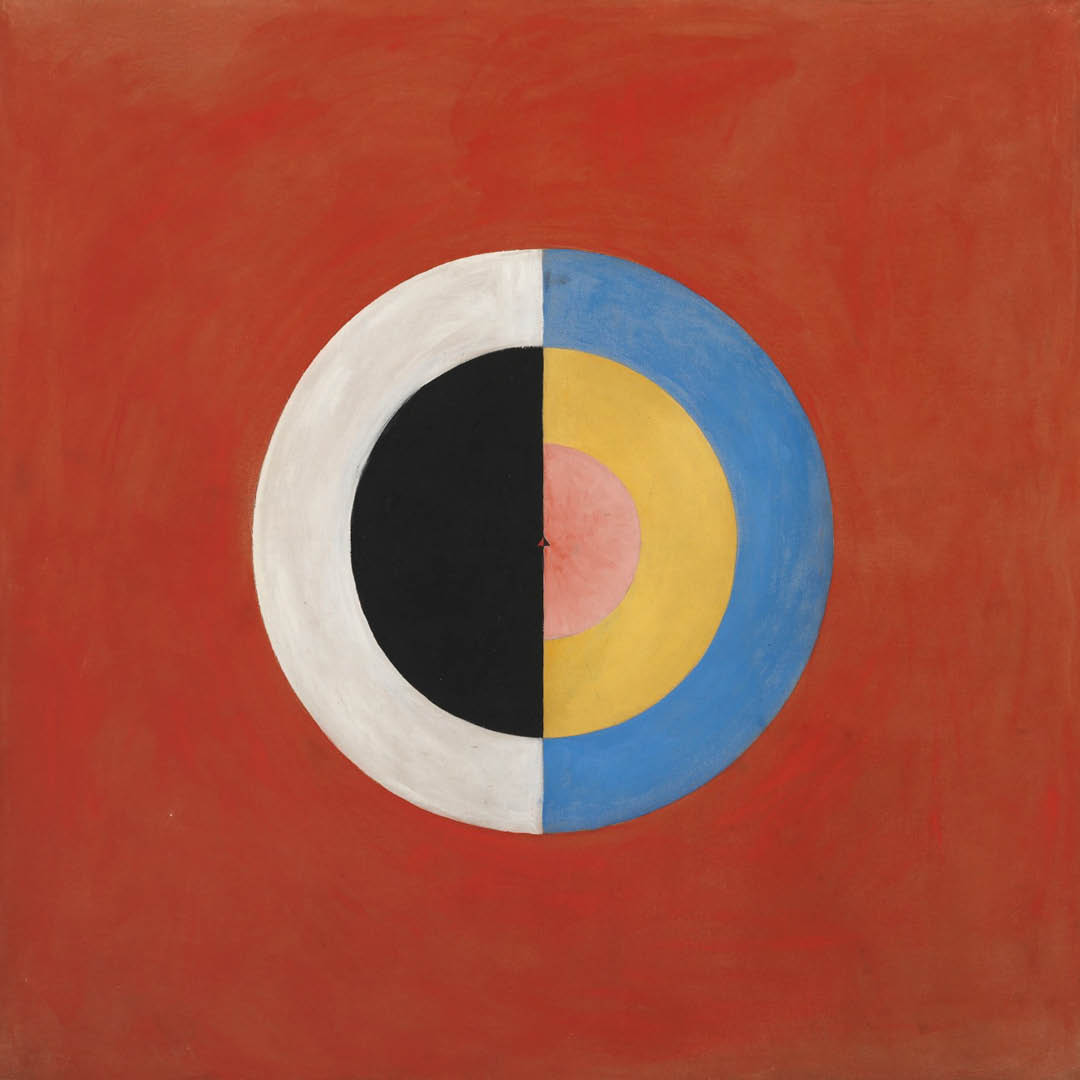 Hilma af Klint "Svanen, nr 17, grupp IX/SUW, serie SUW/UW", 1915