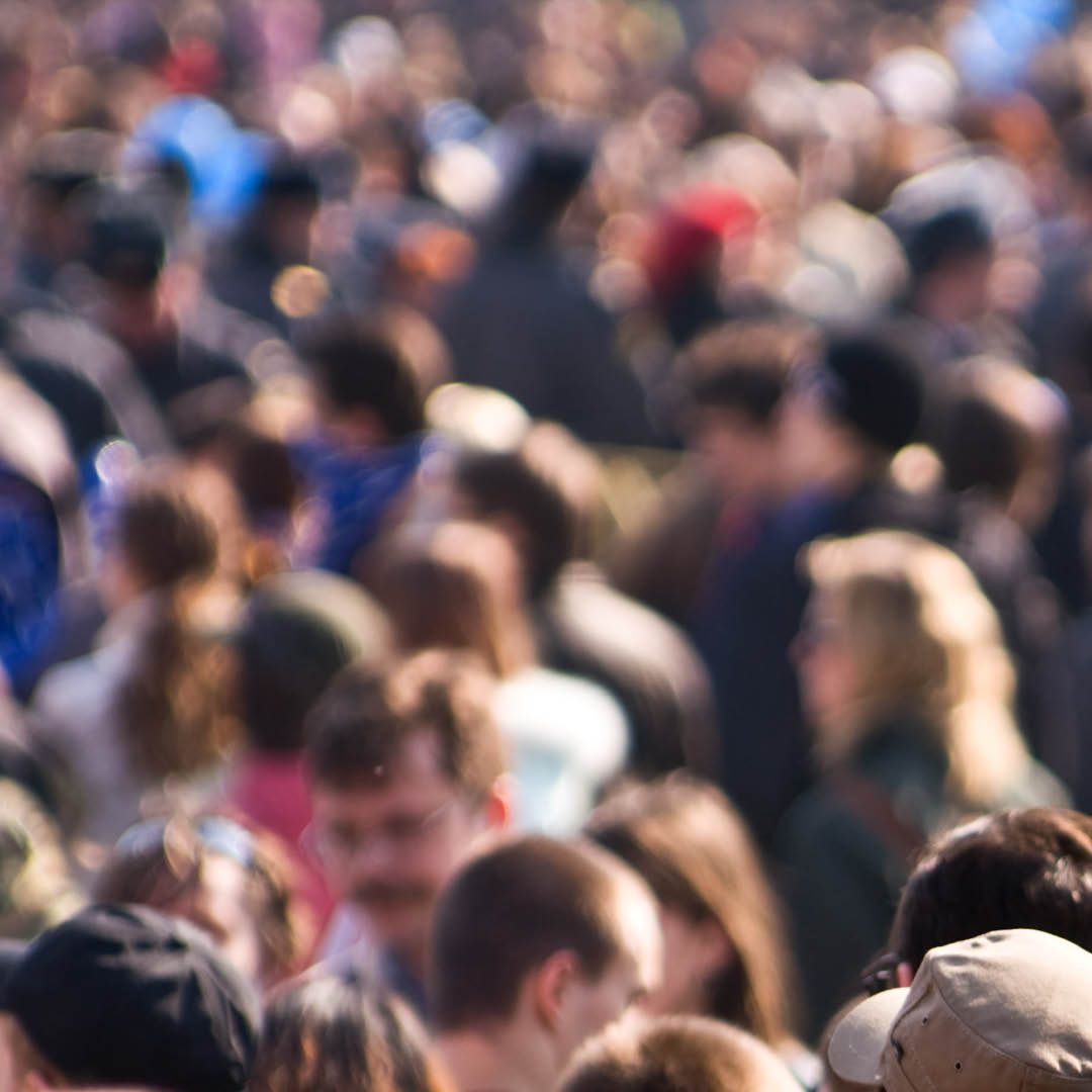 moltitudine di persone, folla