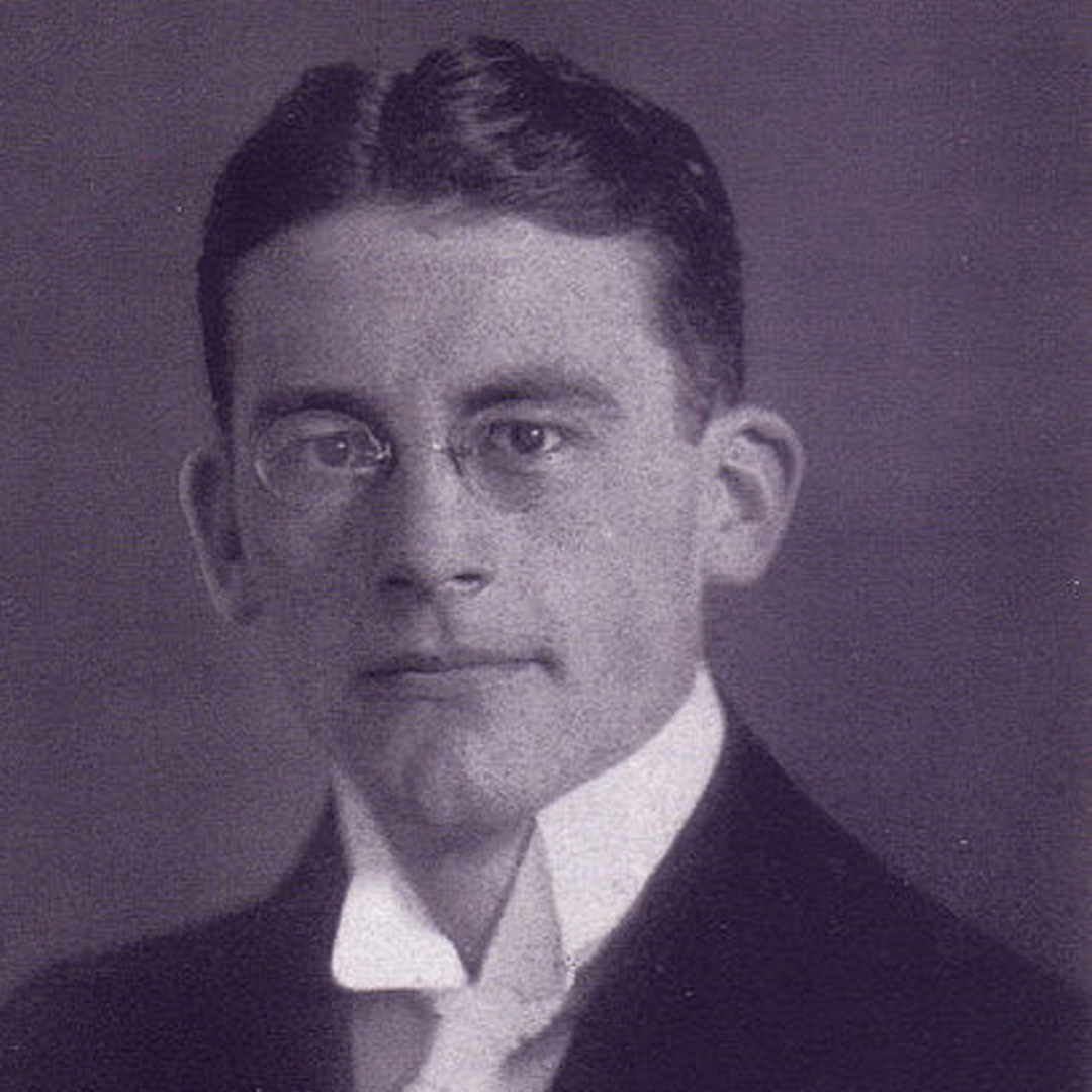 Carl Schmitt nel 1912 - foto da Wikipedia