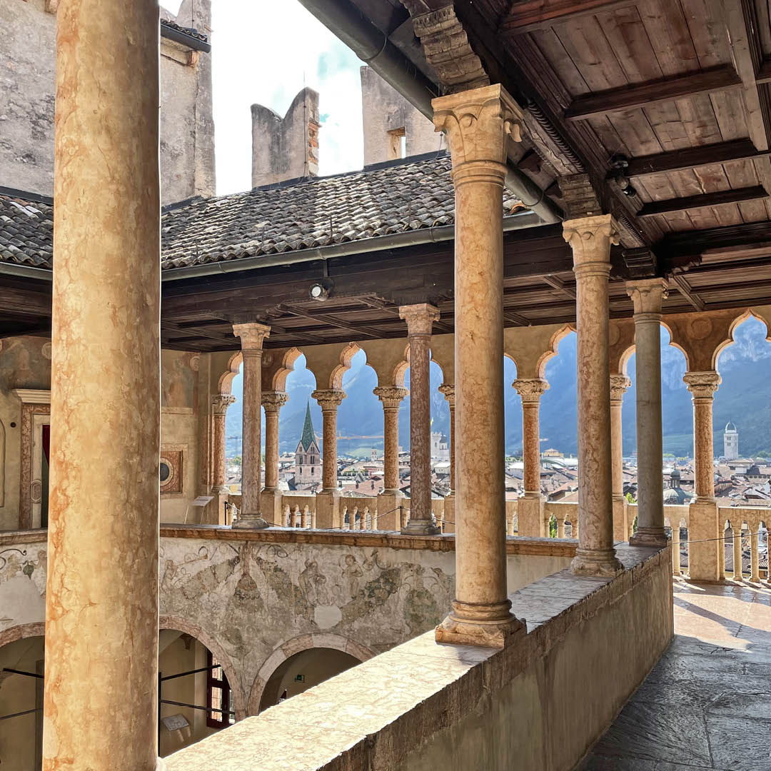 La Loggia Veneziana nel Castello del Buonconsiglio di Trento