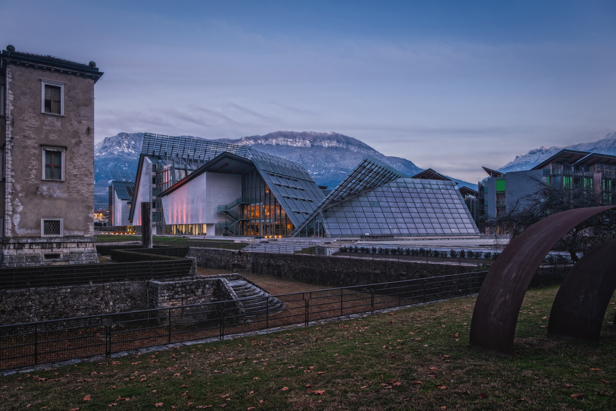 Veduta del Muse, Trento