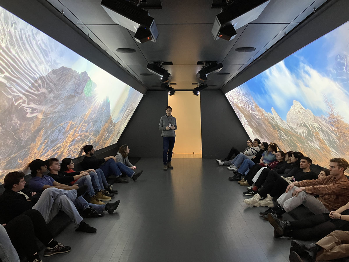 Cinema in the mountains