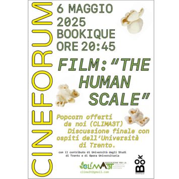 locandina film "The Human Scale"