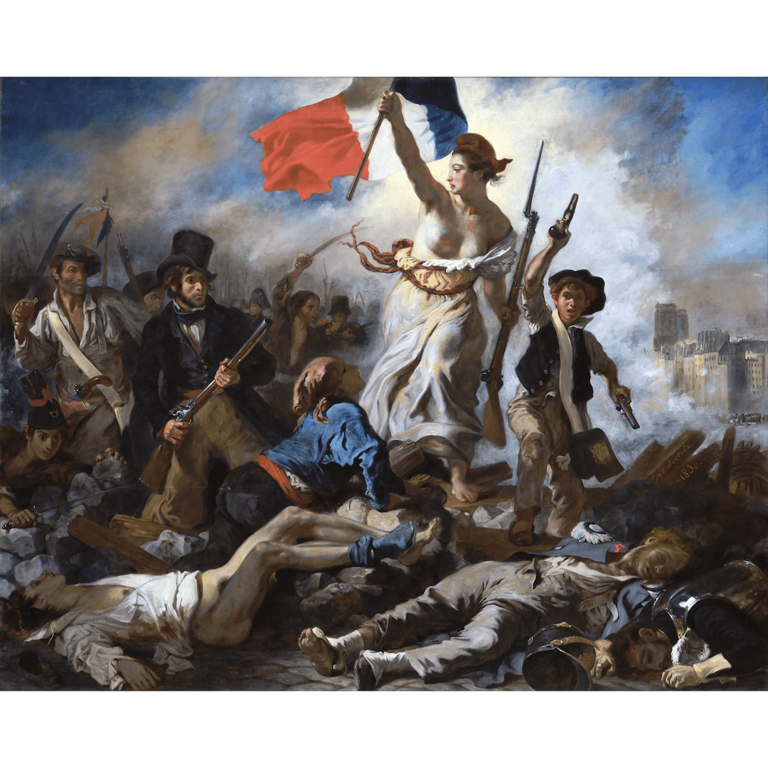 La Liberté guidant le peuple (Eugène Delacroix, 1830)