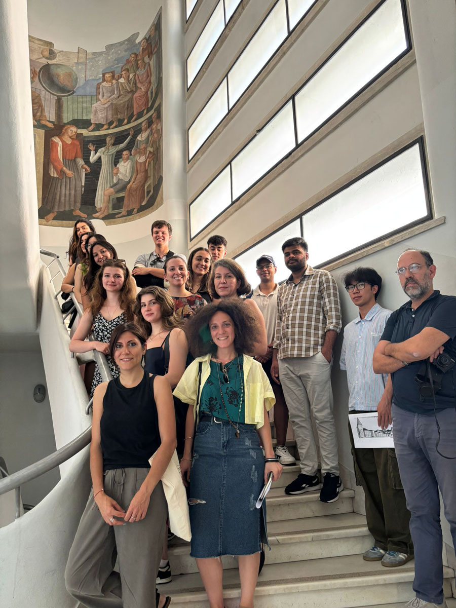 Gruop picture at Sanzio School