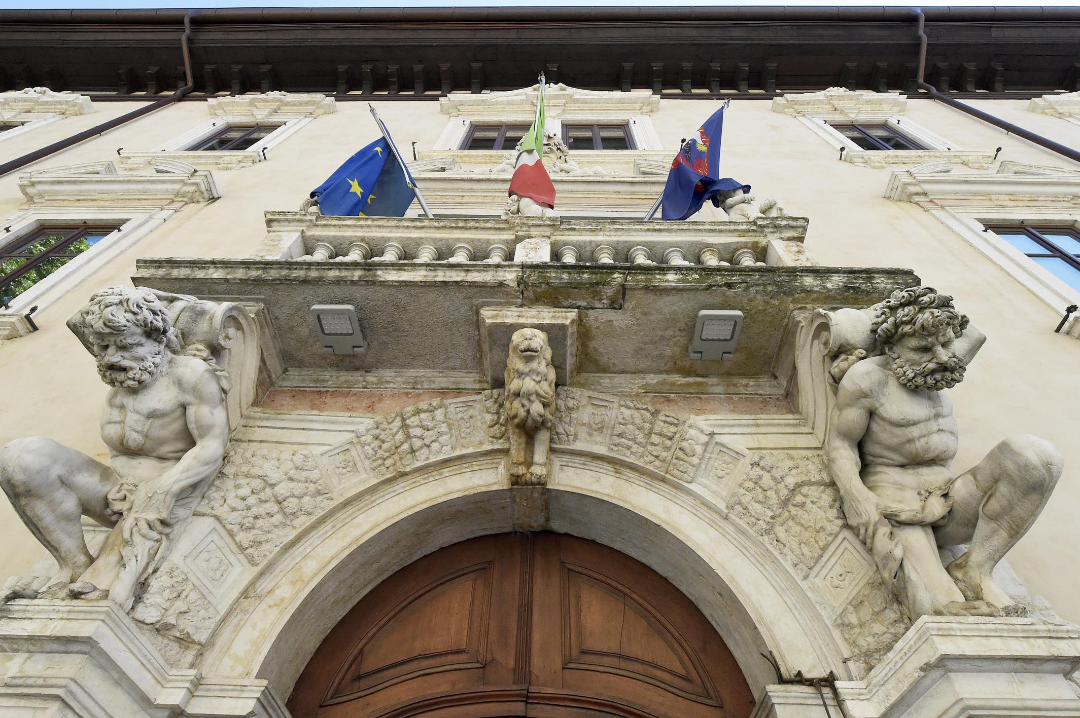 La facciata di Palazzo Sardagna ©UniTrento Ph. Alessio Coser
