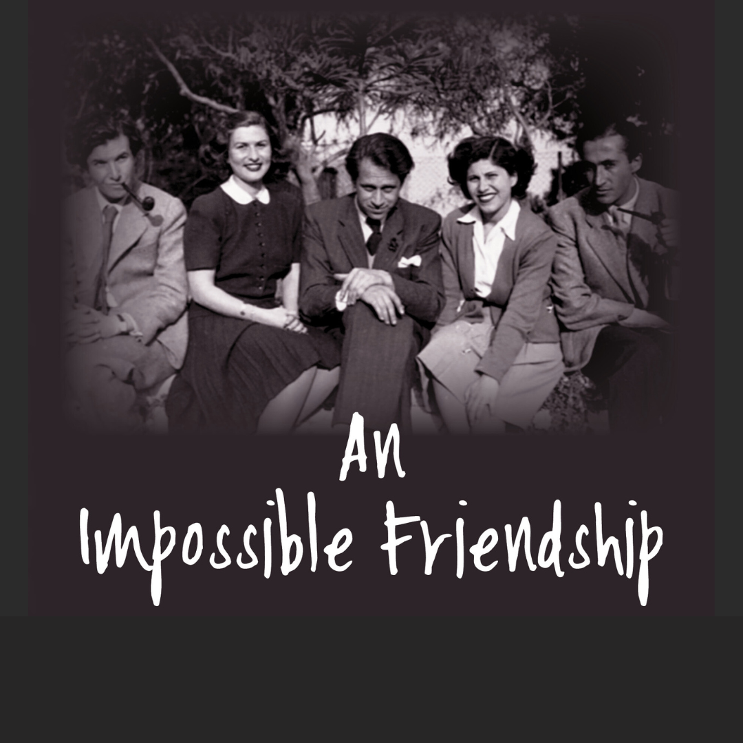 An impossible friendship_Immagine di copertina del libro di Sonja Mejcher-Atassi