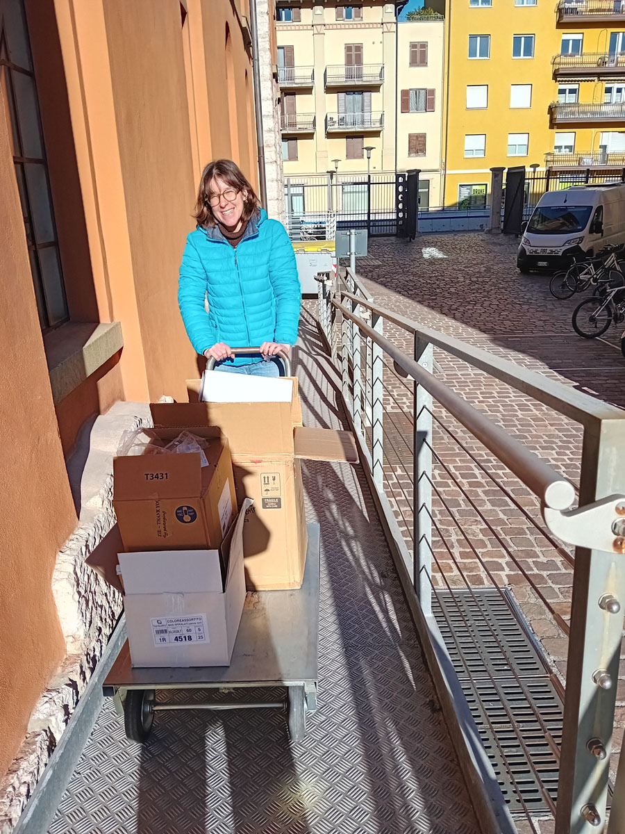 Getting ready to welcome you