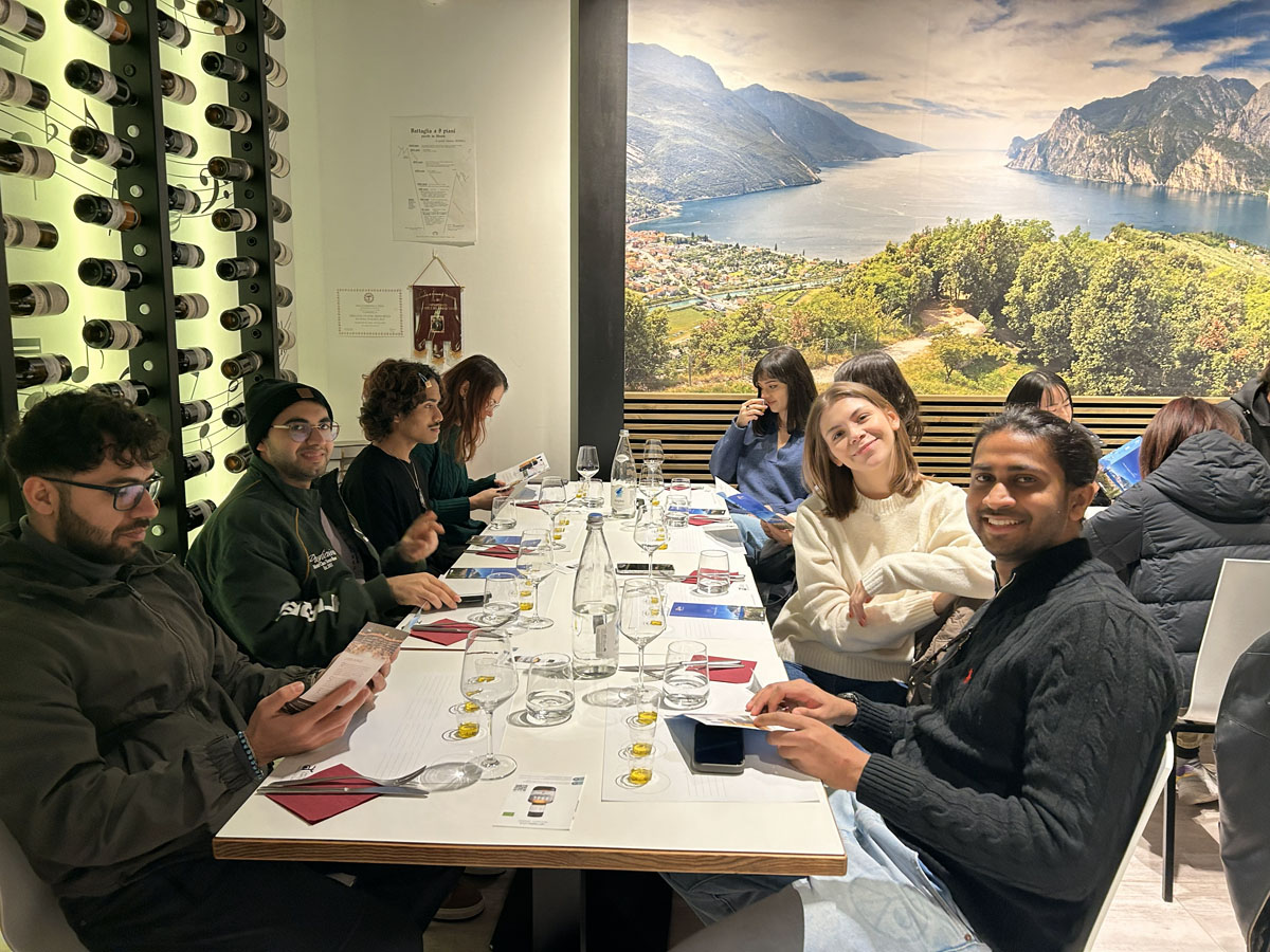 Wine and oil tasting