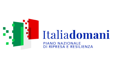 Logo Italia domani - PNRR