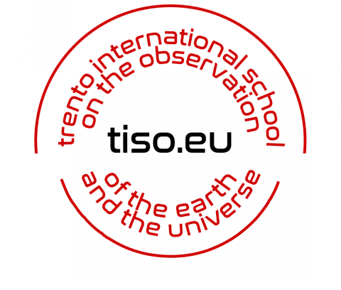 Logo of the Trento International School on Observation of the Earth and of the Universe (TISO.EU)