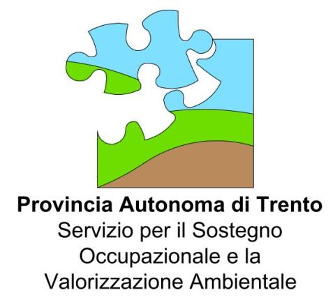 Provincia autonoma di Trento - Servizio per il sostegno occupazionale e la valorizzazione ambientale