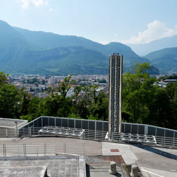vista sulla città dal Dipartimento di Ingegneria Civile, Ambientale e Meccanica