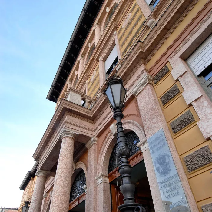 entrata principale Dipartimento di Sociologia