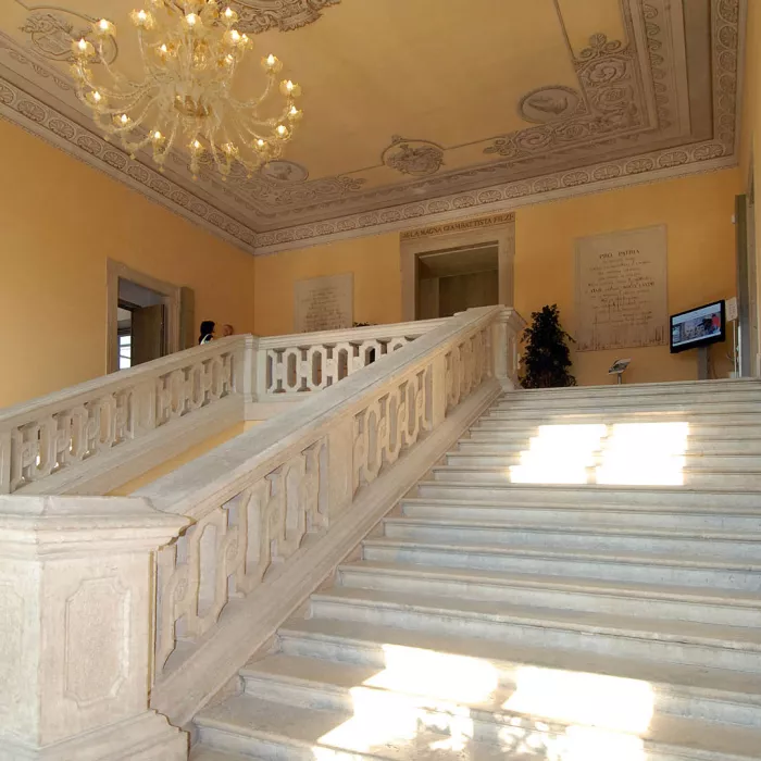 scalinata del palazzo di Psicologia