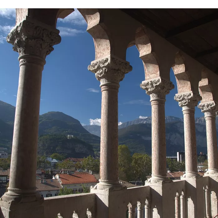 Paesaggio dal Castello del Buonconsiglio