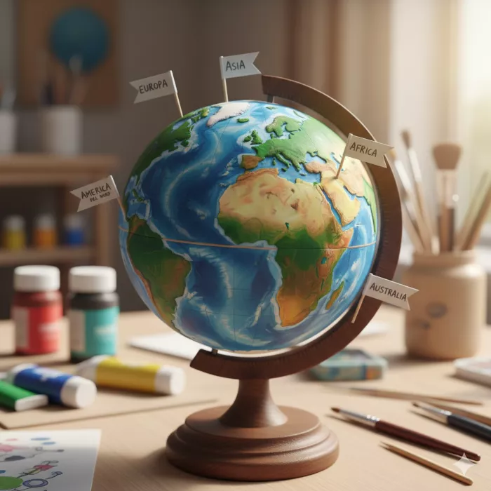 Globo di plastilina