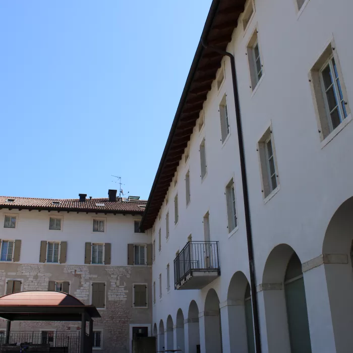 Cortile del Collegio Clesio