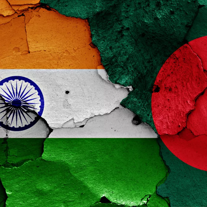 Bandiere del Bangladesh e del Portogallo