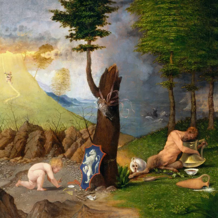 Lorenzo Lotto, Allegoria della Virtù e del Vizio