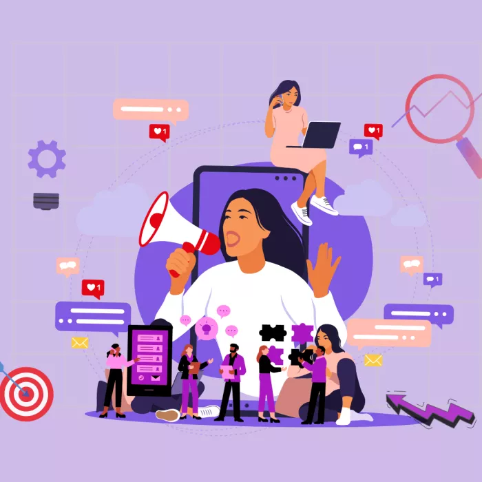 banner che parla di comunicazione