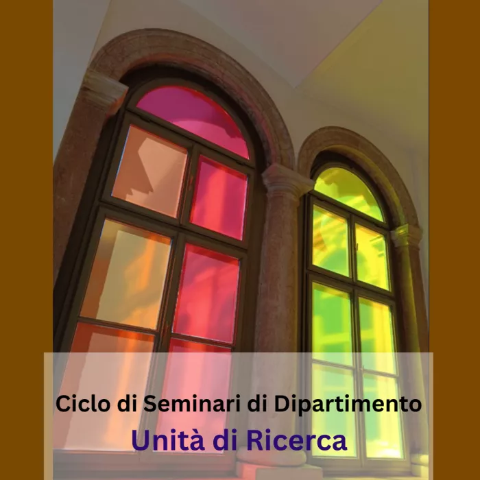 Ciclo seminari di Dipartimento_Unità di ricerca
