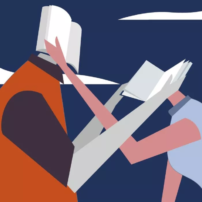 Particolare della locandina evento La compagnia del libro