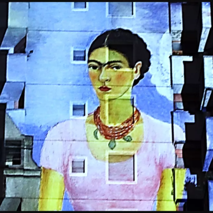 Frida Kahlo 1932 Autorretrato en la frontera