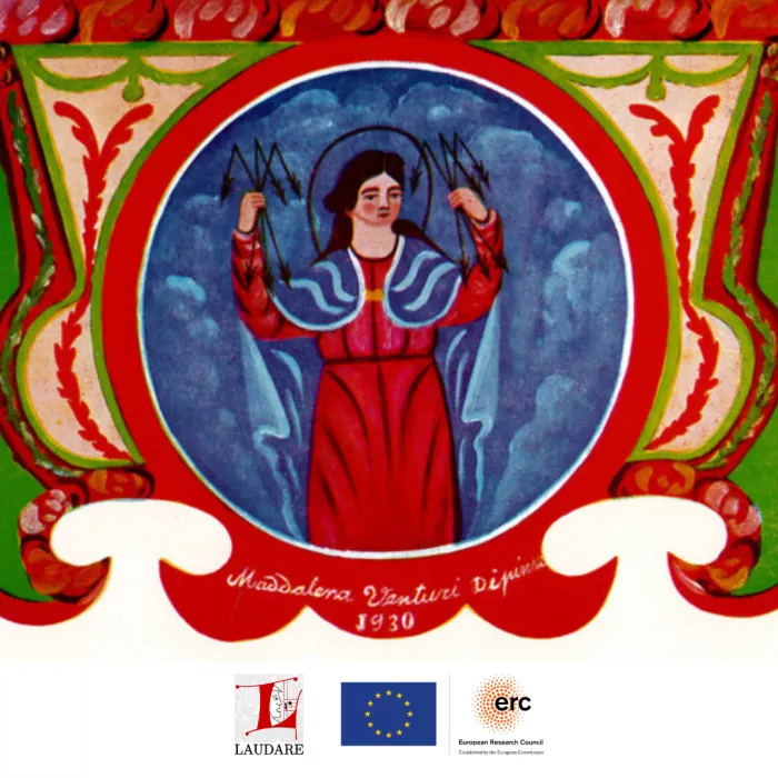 Madonna delle Grazie di Faenza della decoratrice di carri Maddalena Venturi (1860-1935)