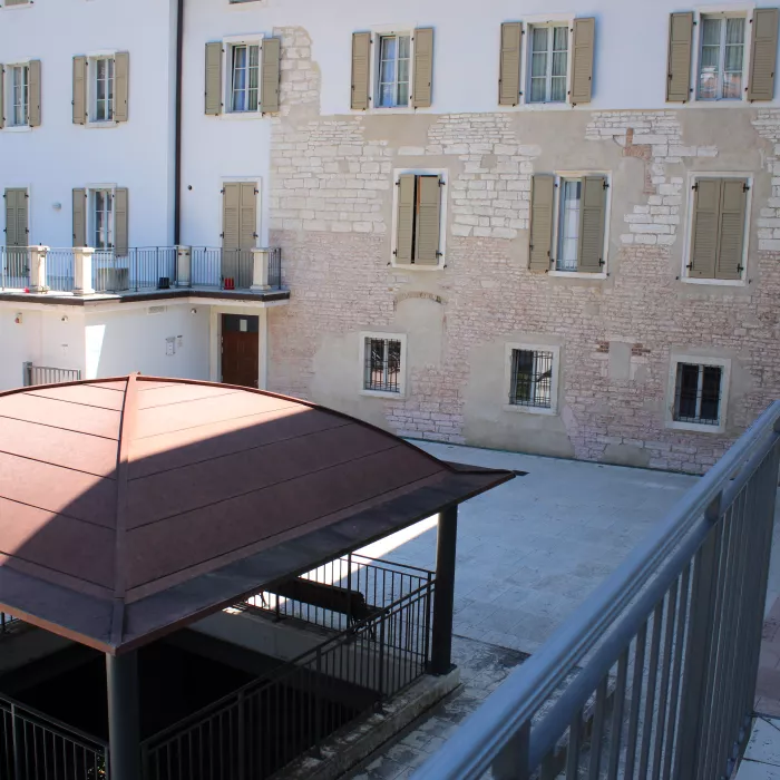 Cortile del Collegio Clesio