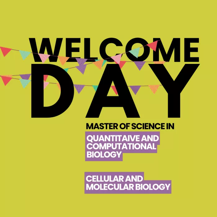 Welcome day master of science 2026