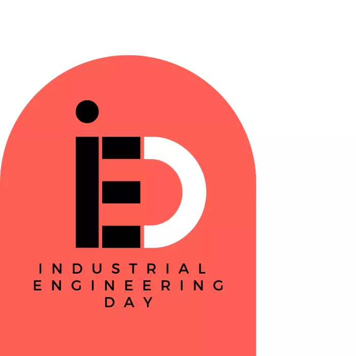 Grafica con logo dell'Industrial Engineering Day_IED