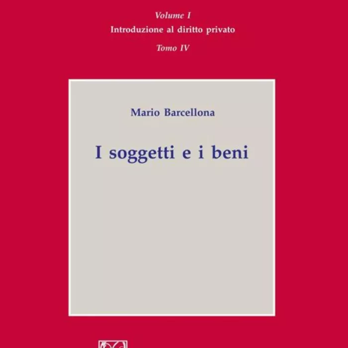 Copertina I soggetti e i beni