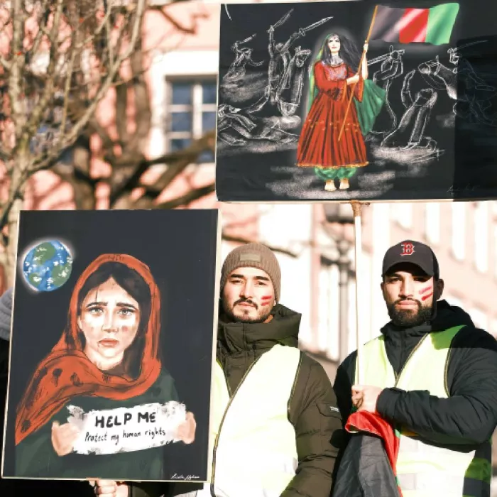 Due difensori dei diritti umani